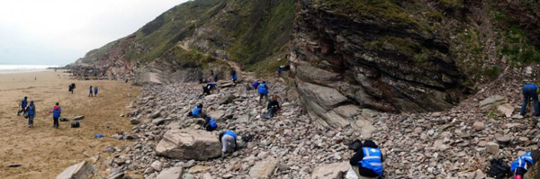 Cornwall beach clean