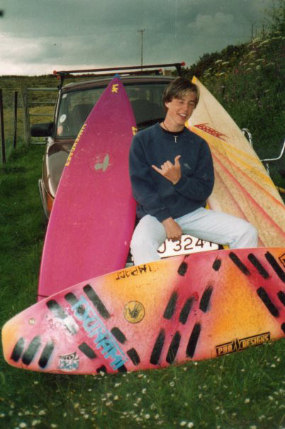 Chris Kenyon surf board collection 