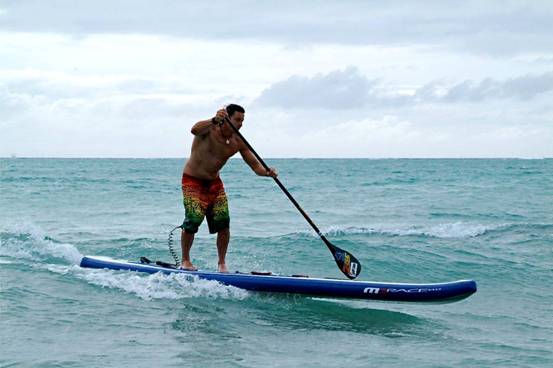 Mistral SUP UK and Steve West Paddle in Paradise