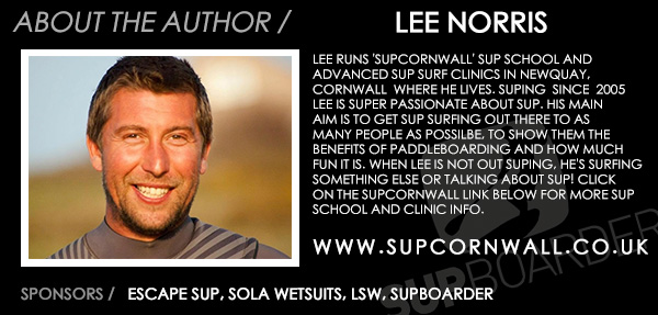 Lee Norris SUP surfing
