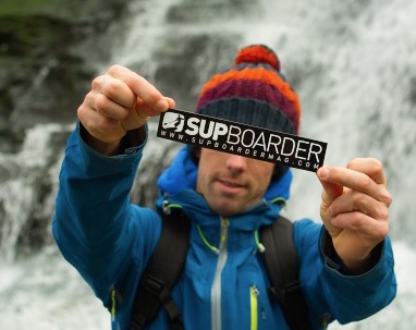 SUPboarder sticker 