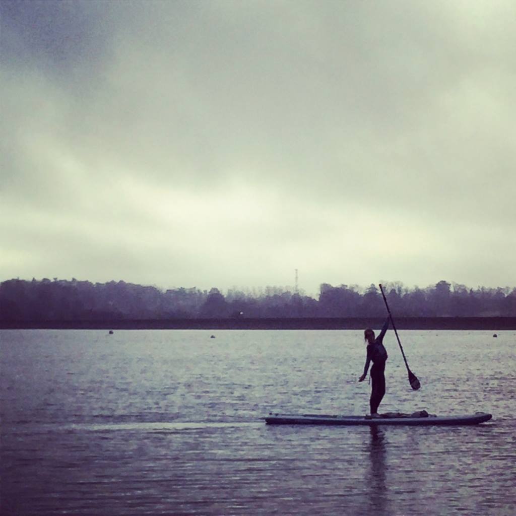 Adrianne Hill trying out her Red Paddle Explorer 13'2"