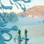 A magical SUP winter adventure in Norway