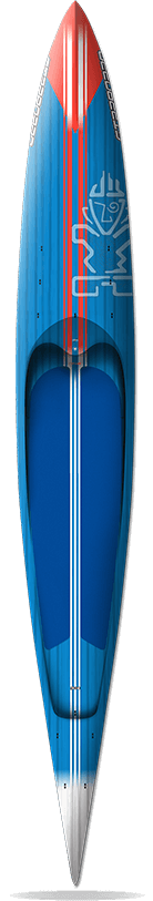 UNLIMITED STARBOARD RACE SUP 17'4" X 27" ACE GT 