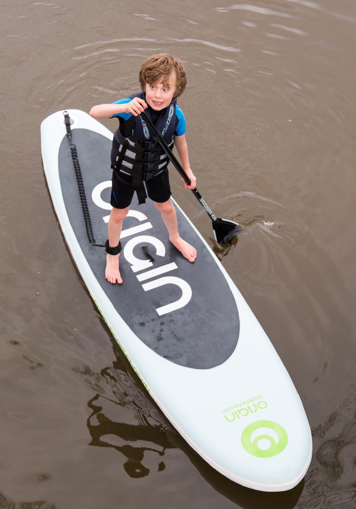 Asher Jenkin-Jones doing a SUP (Stand-up Paddle board) challenge to raise money for Brain Tumour Research, RNLI and RNIB. Photos by Alex WIlkinson, www.alexwilkinsonphotography.co.uk