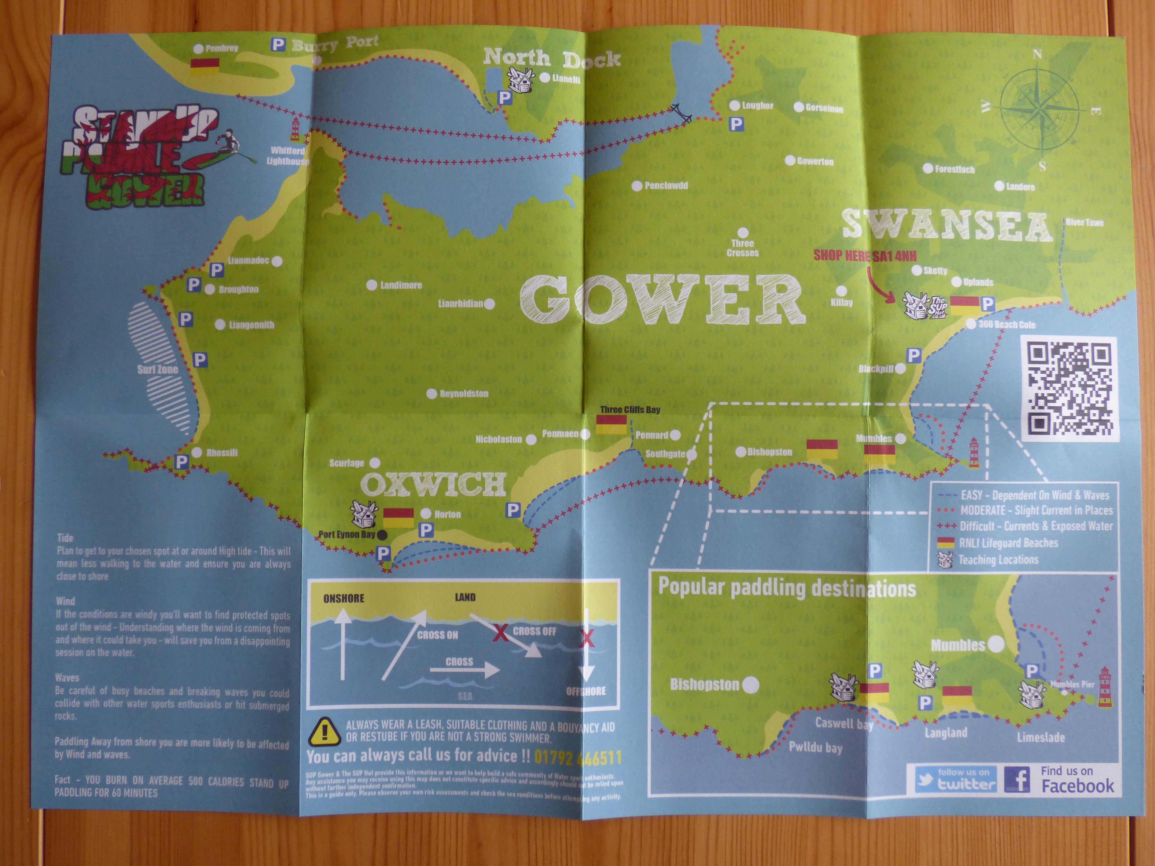 SUP Gower Guide