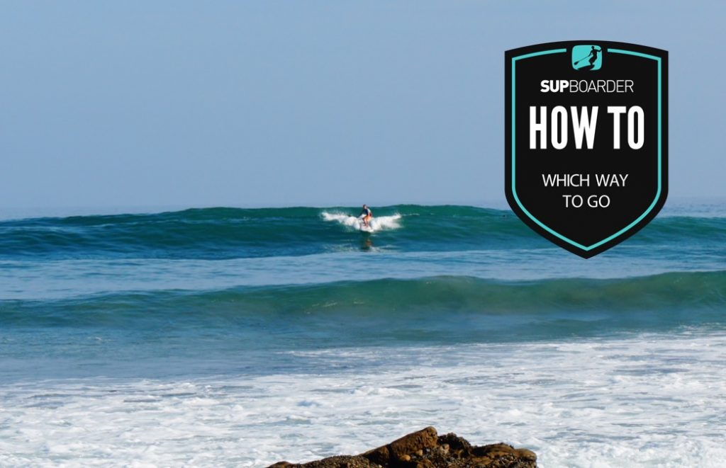 Which way to go on a wave / How to SUP videos