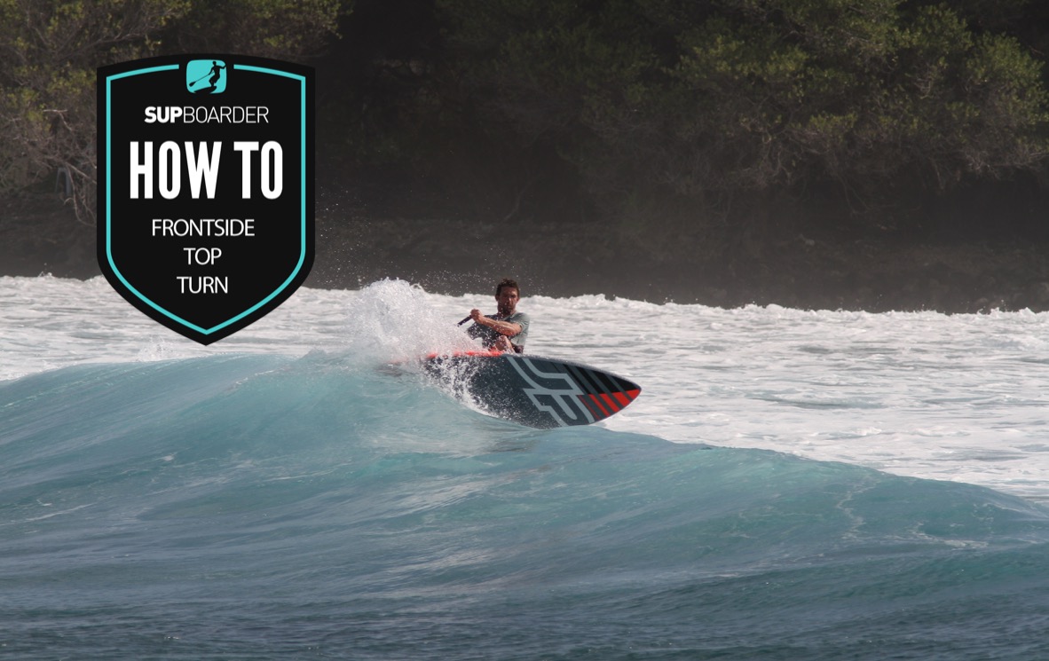 The frontside top turn / how to SUP videos