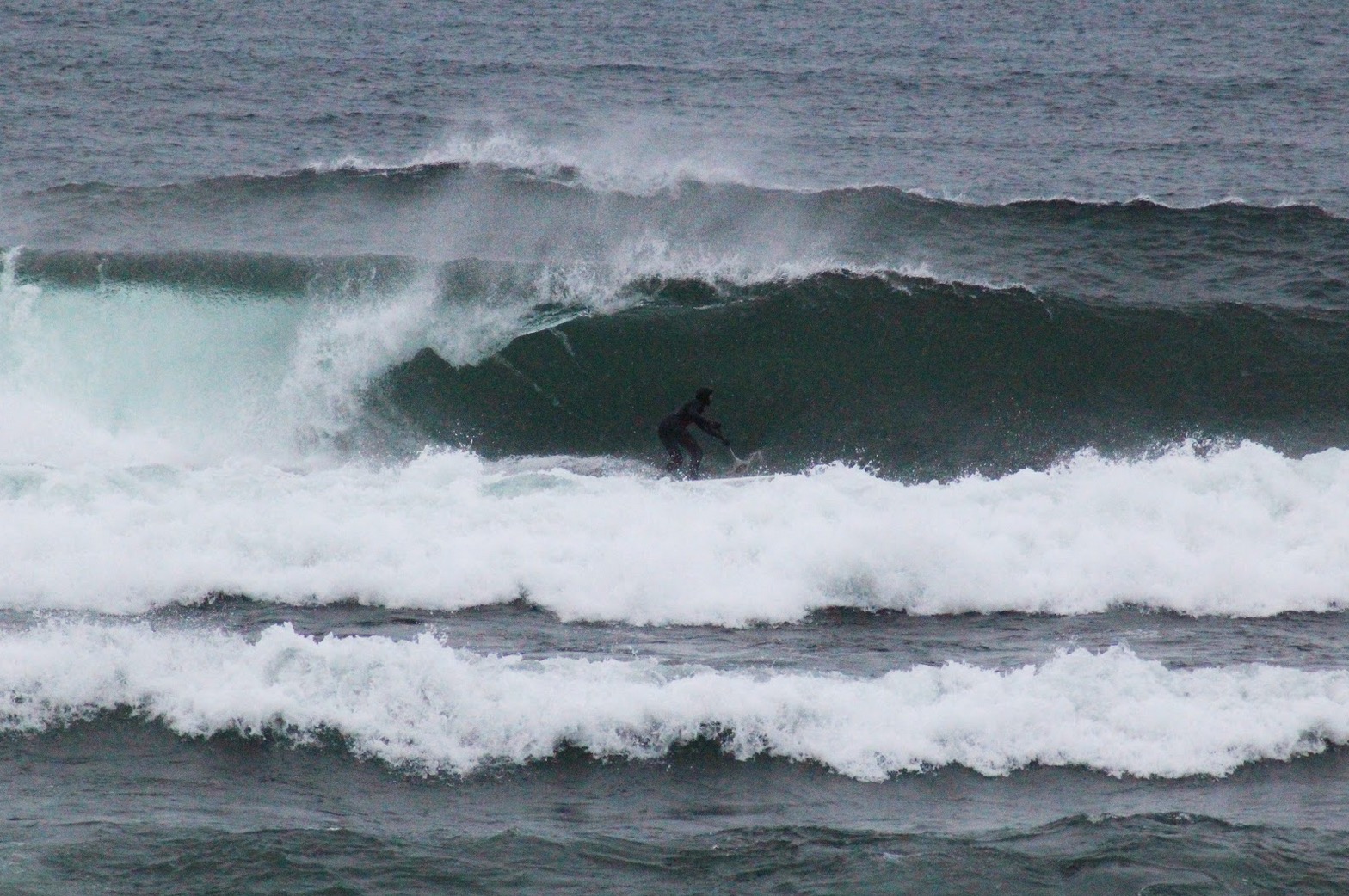 Jared Munch SUPing Lake Superior