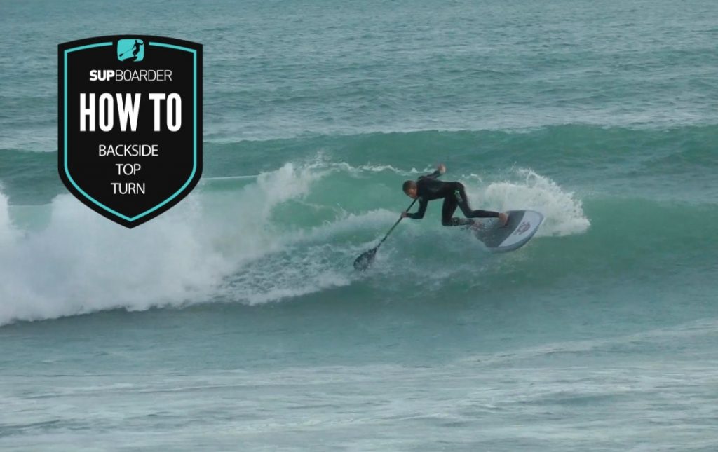 The backside top turn / how to SUP videos