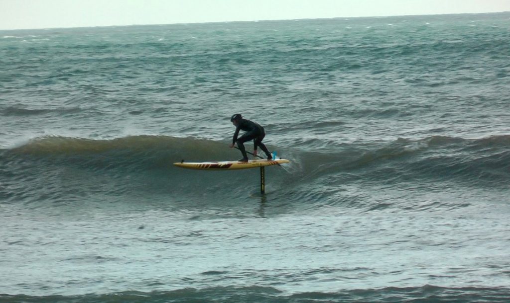 Naish Malolo Foil VIDEO blog – # 2 First SUP surf session