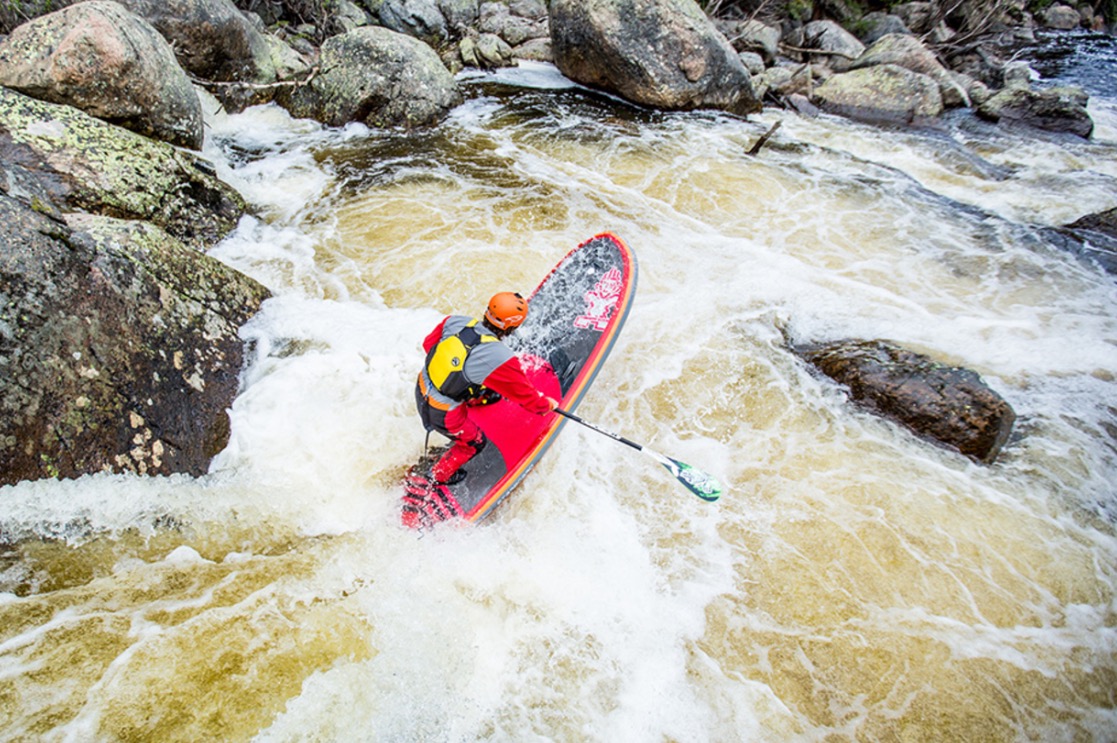 Dan Gavere - whitewater SUP