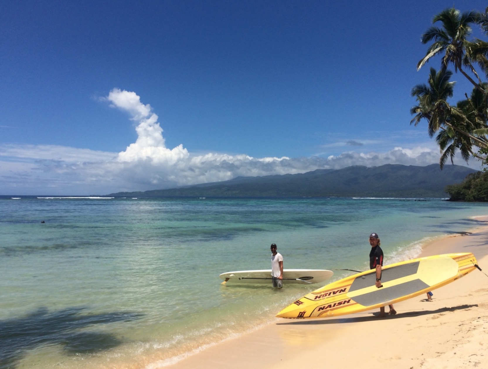 A slice of SUP paradise in Fiji