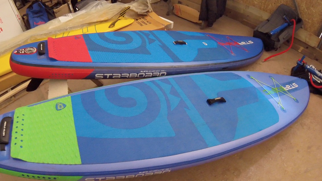 Comparing Starboard ZEN & Deluxe Blend 11'2'' / All round iSUP