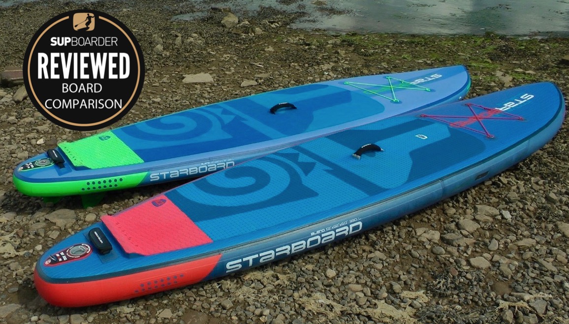 Starboard Blend 11'2'' Zen and Deluxe comparison review - SUPboarder ...