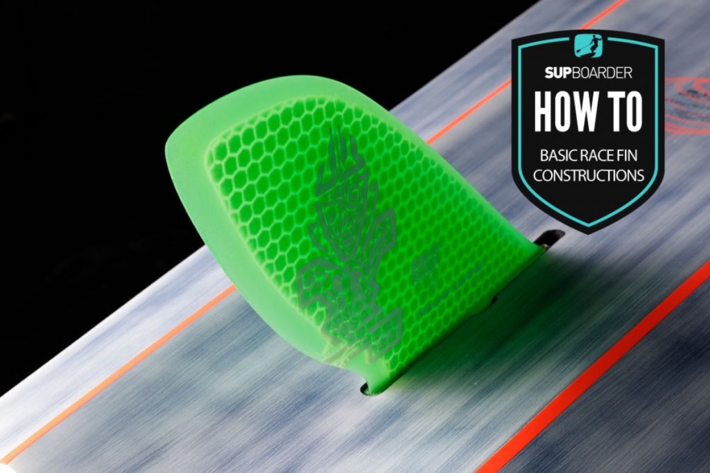 Basics on race fin constructions / How to SUP video with Ben Pye
