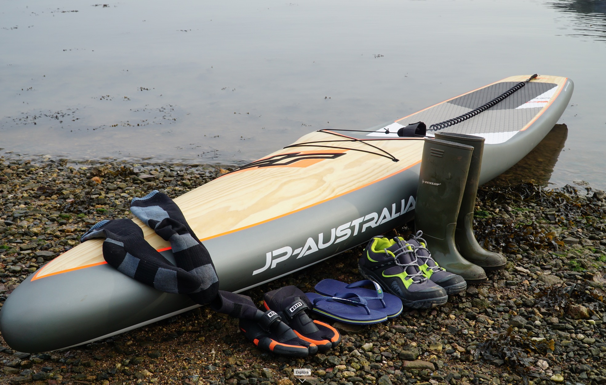 What to wear on your feet paddleboarding?