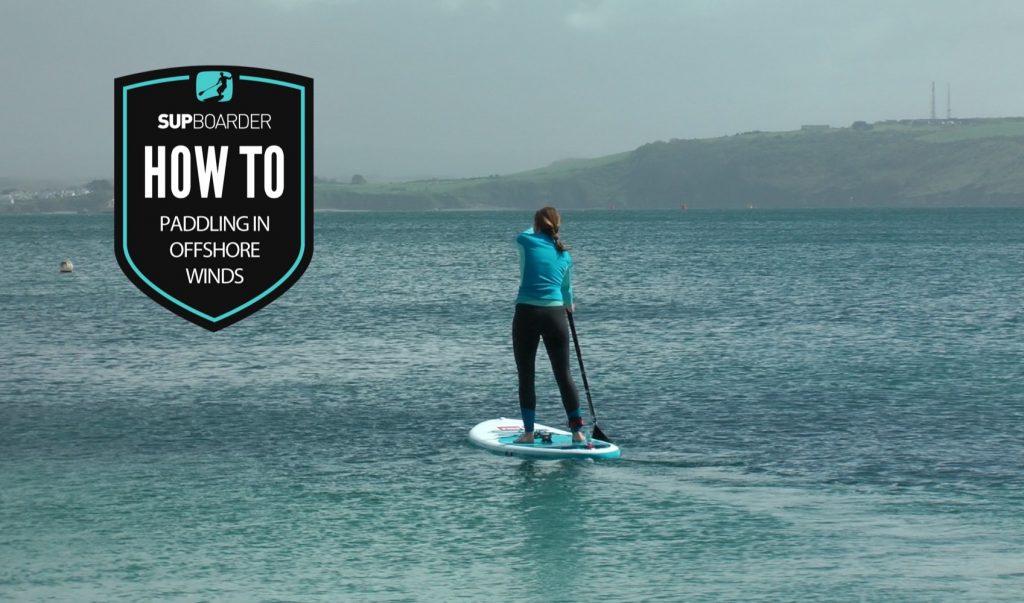 Paddling in offshore winds / How to video