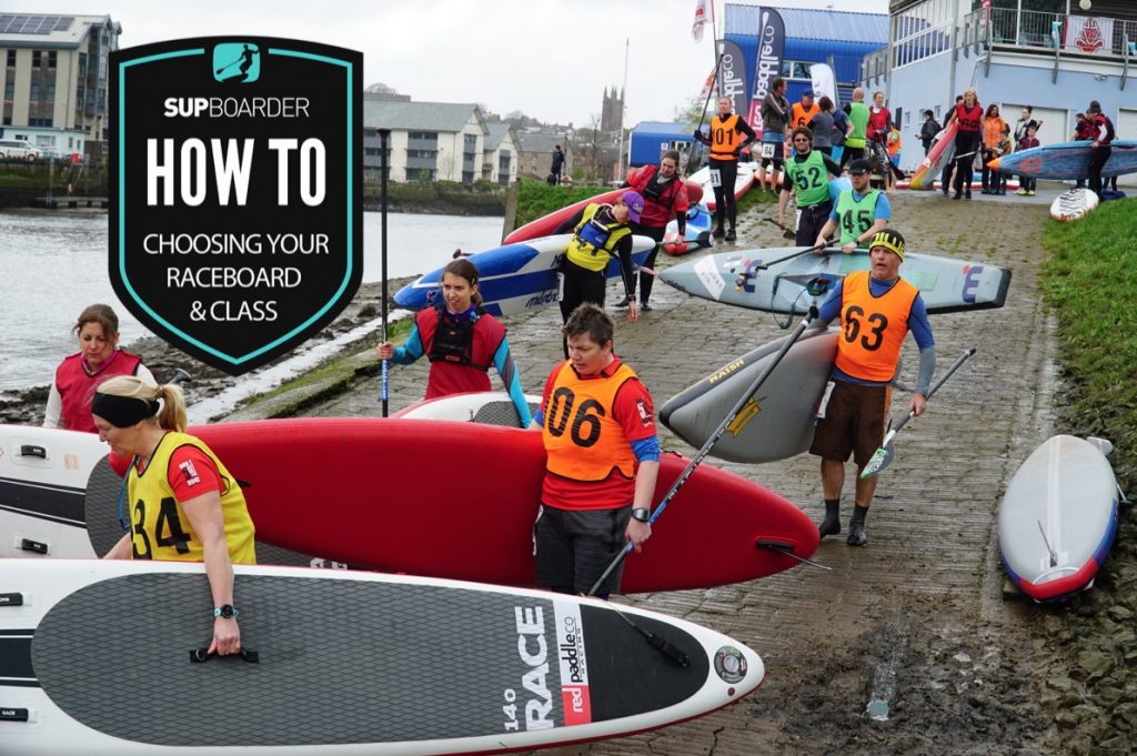 Choosing your SUP raceboard & class – Race Dr Bryce Dyer / How to video