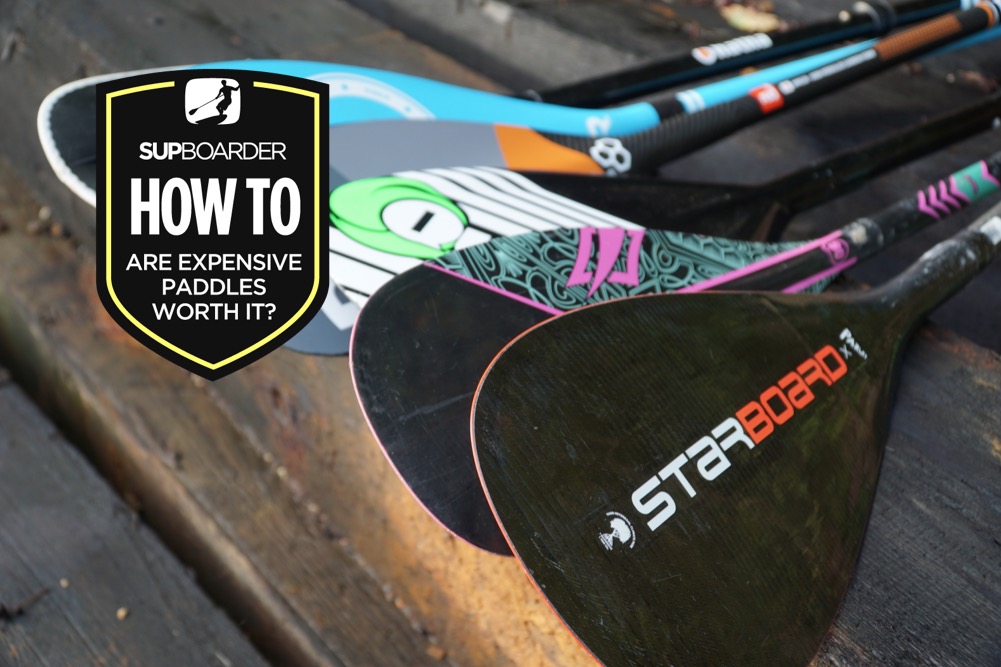 Are expensive SUP paddles worth it? – Race Dr Bryce Dyer