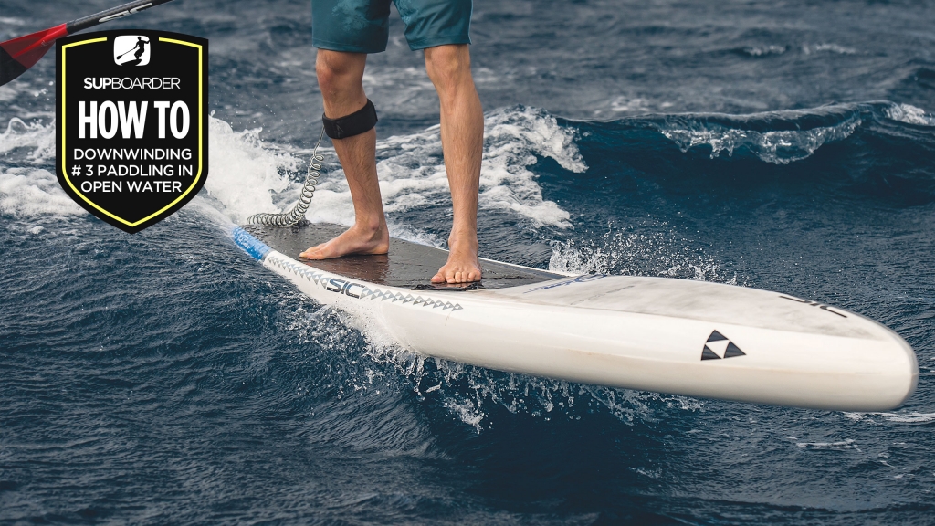 Get into Downwinding series # 3 Safely paddling in open water