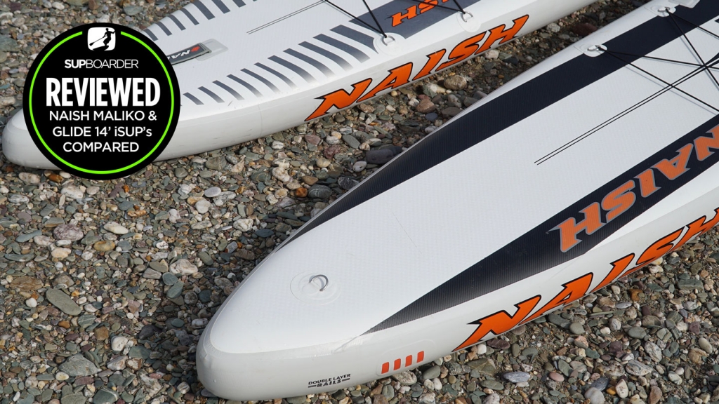 2020 Naish Glide 14′ & Maliko 14′ inflatable SUP comparison review