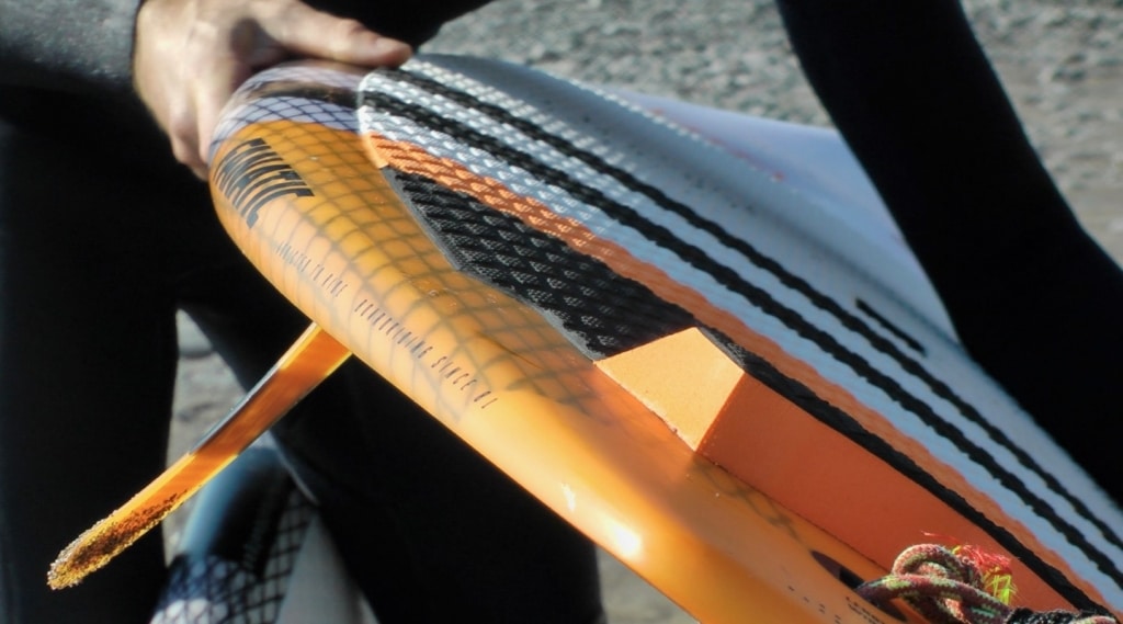 SUP Rail thickness at the tail / Design & Performance