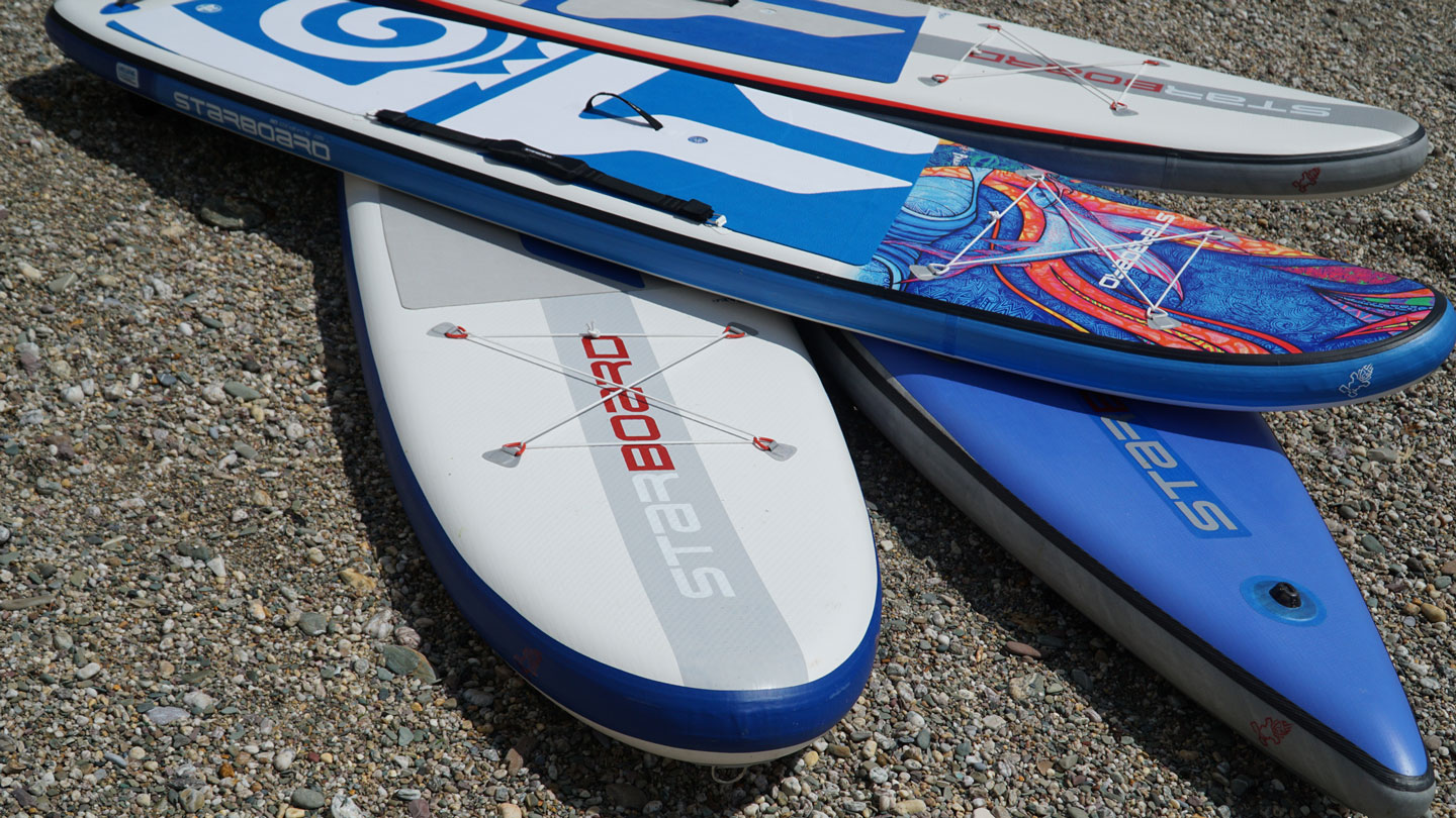 Starboard inflatable constructions explained Deluxe DC, Zen, Zen Lite