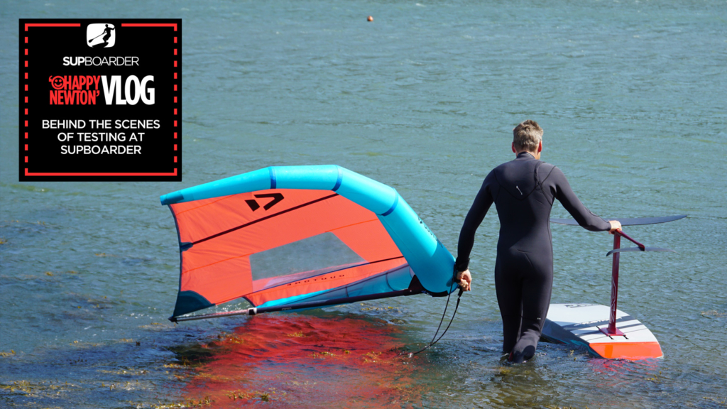 SUP Vlogger Ep1 – Behind the scenes of testing at SUPboarder
