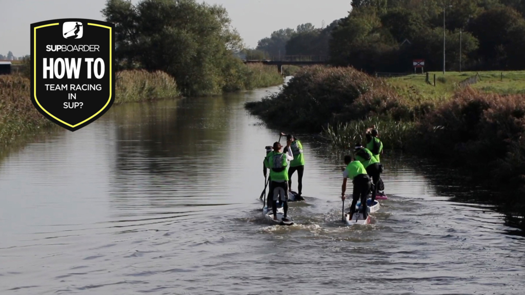 Team racing in SUP / Race Dr Bryce Dyer talks about how it could be done
