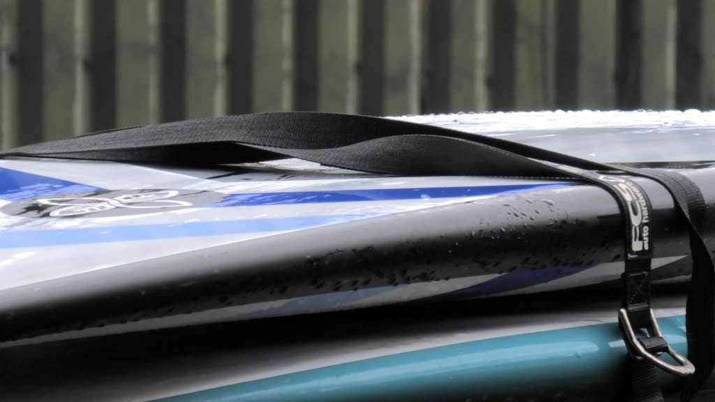 SUPboarder quick SUP tip / Twist your roof rack strap