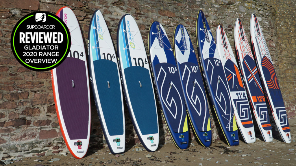 Gladiator Paddleboards 2020 range overview