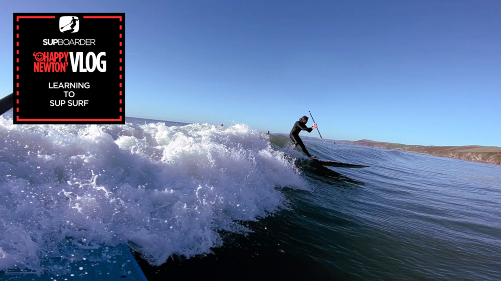 SUP Vlogger Ep8 / Learning to SUP Surf