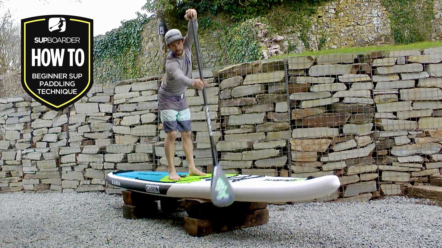 Beginner SUP Paddling Technique / Using Your Core To Improve Paddle ...