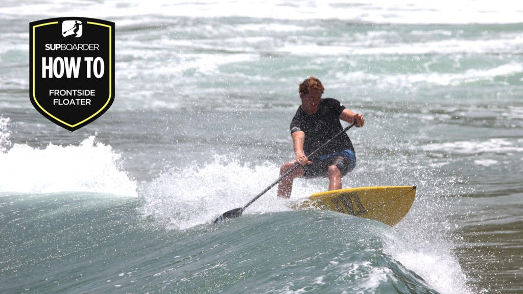 Frontside Floater on a SUP