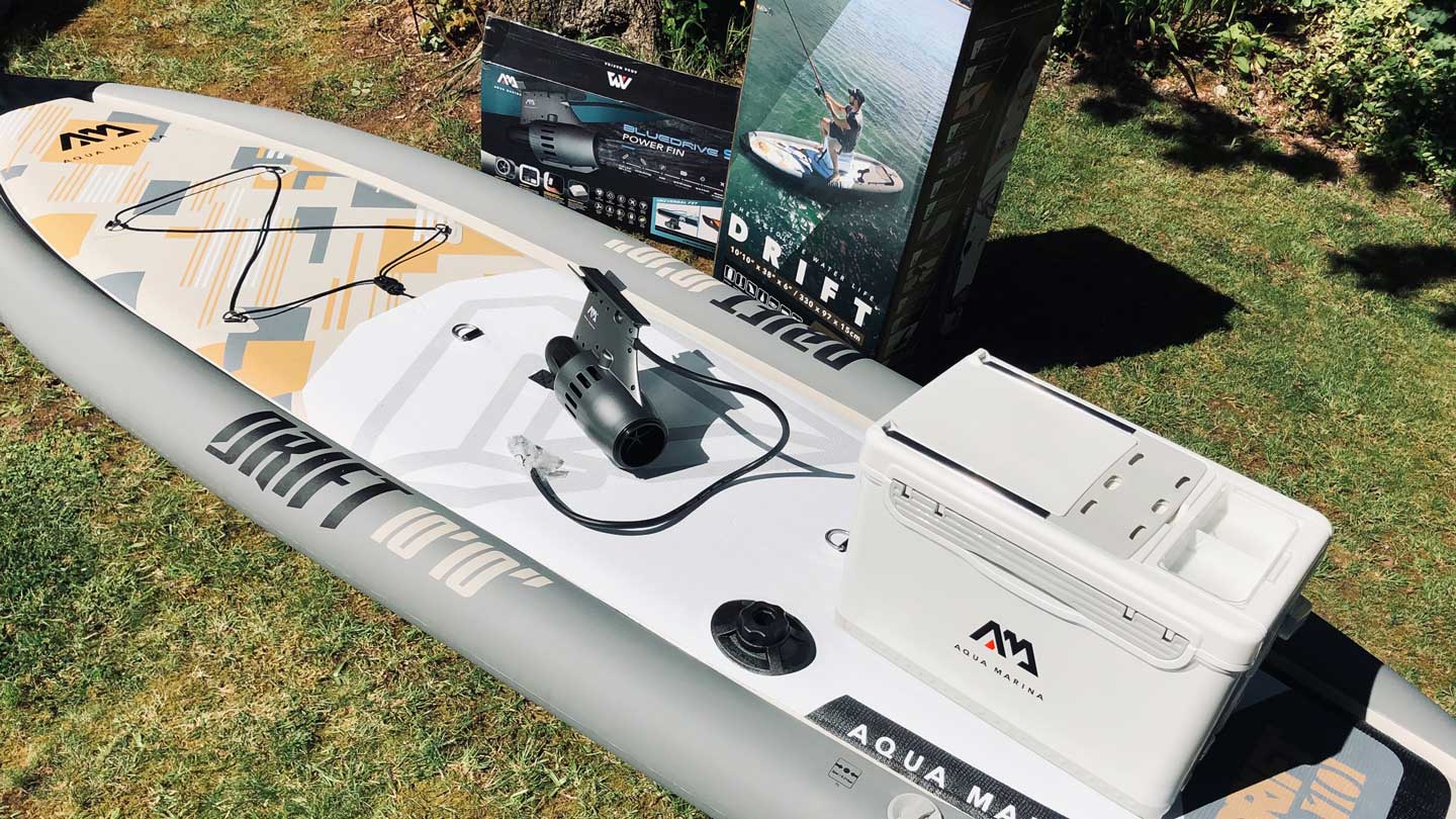 Getting ready for SUP fishing season / Unboxing the Aqua Marina