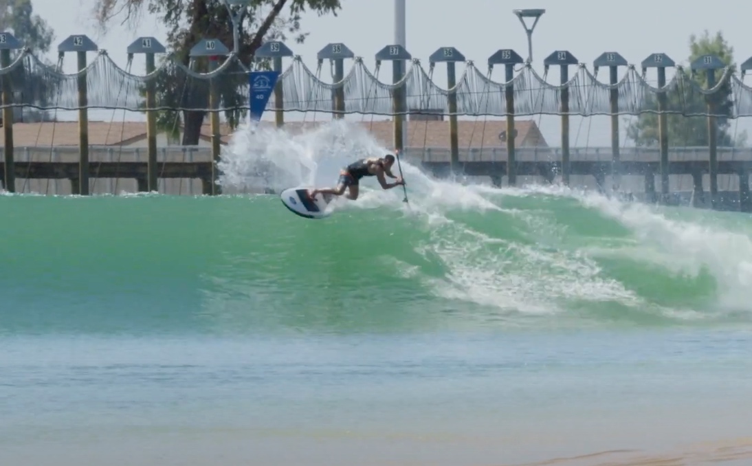 Dave Boehne SUPs The Surf Ranch - SUPboarder Magazine