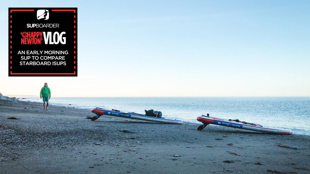 SUP Vlogger Ep11 / An early morning SUP to compare Starboard iSUP touring boards