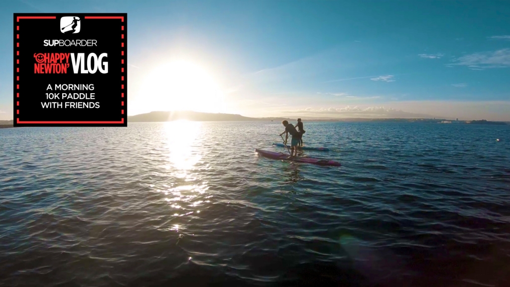 SUP Vlogger Ep13 / A quick morning 10k paddle with friends