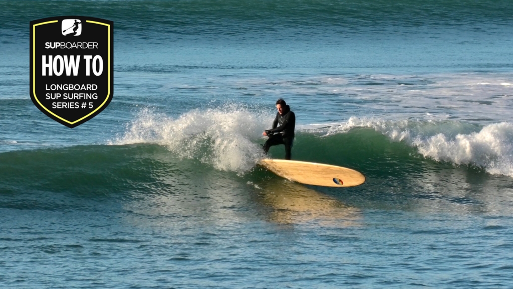 Longboard SUP Surfing Series #5 / Top Turn on a Longboard SUP