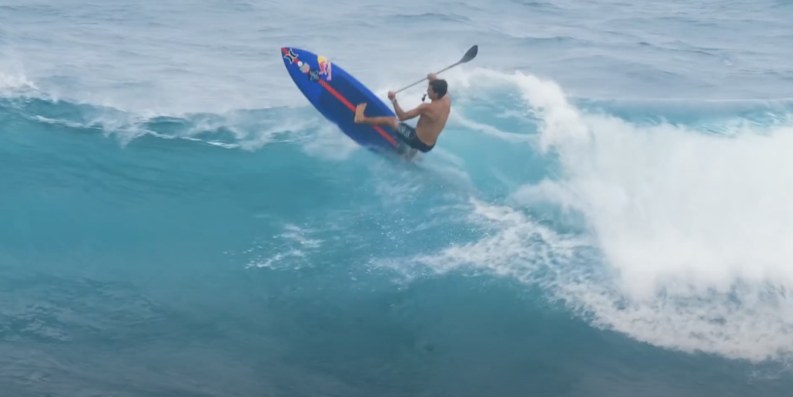 kai lenny sup surfing