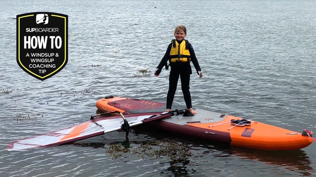 A windSUP & WingSUP quick coaching tip / SUPboarder video