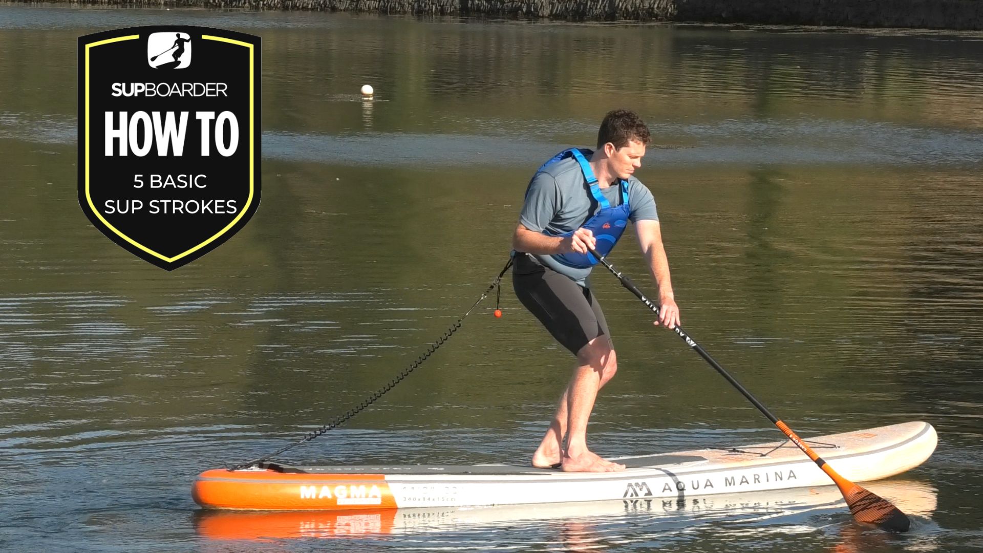 Learning The 5 Basic Stand Up Paddle Strokes / How To Video