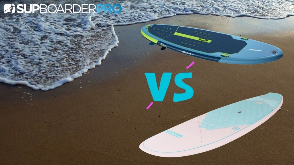 iSUP VS Composite Surf SUPs / Whats The Difference For Beginner Riders?
