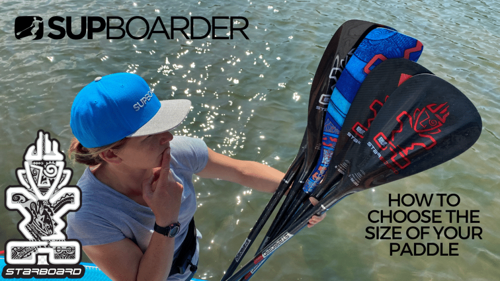How to choose the size of your paddle blade – there’s more to it than just body weight!