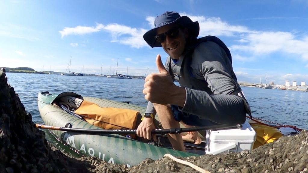 A fishing adventure with an Aqua Marina Bluedrive K Powerfin