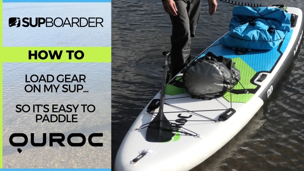 How to load your SUP / The importance of considering weight distribution