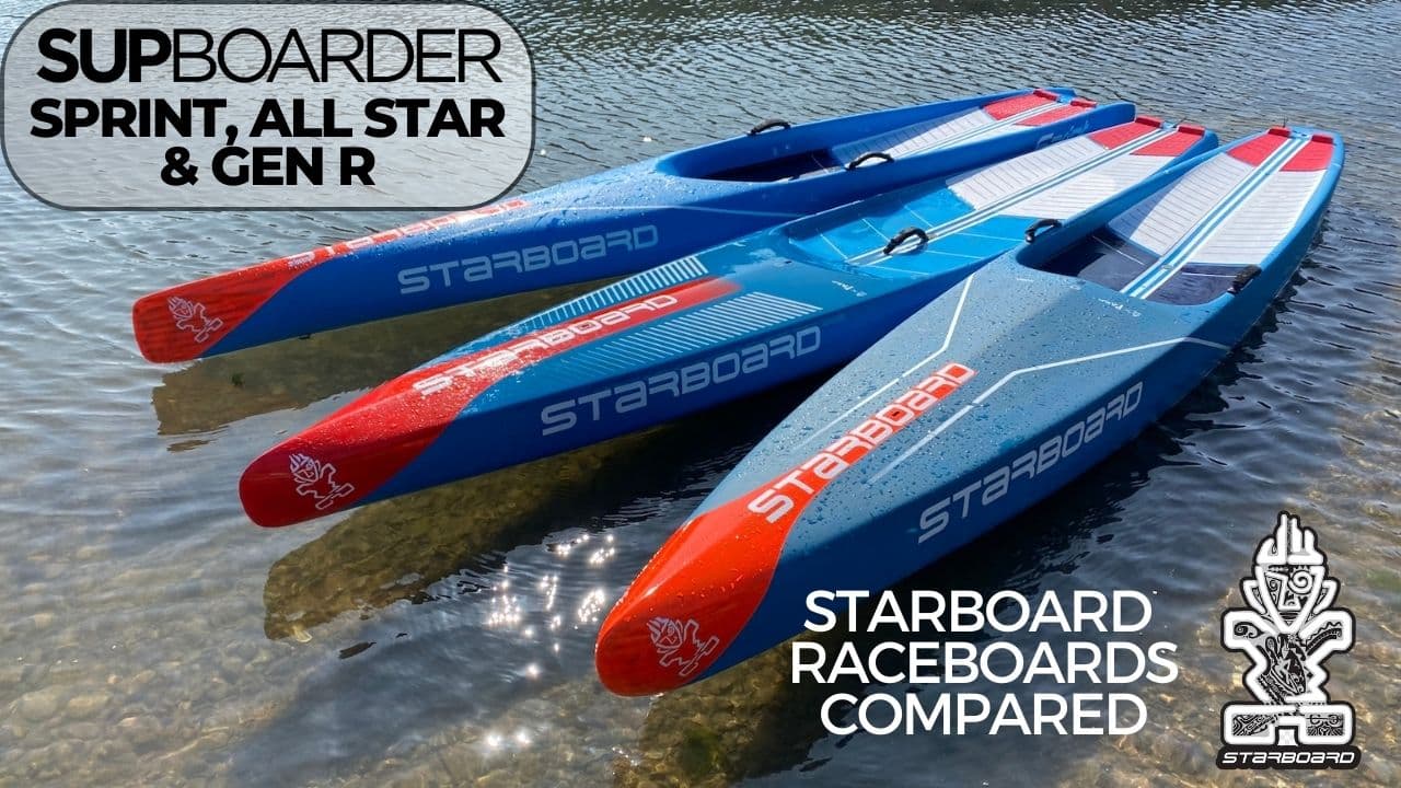 その他 GRANDES BOAT RACE ALL STARS Starboard raceboards compared - All Star, Sprint and new Gen R