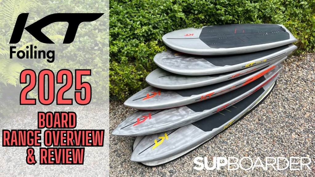 KT Foiling 2025 Foil Board Range Overview – Downwind & Wing