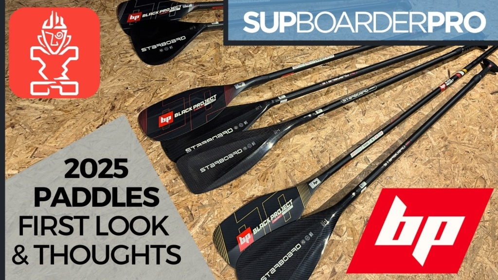 Black Project and Starboard 2025 Paddles / First look and thoughts
